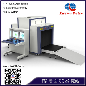 大きな貨物とスーツケースのセキュリティスクリーニングのための中国OEMの新しいX線手荷物スキャナーZA10080A